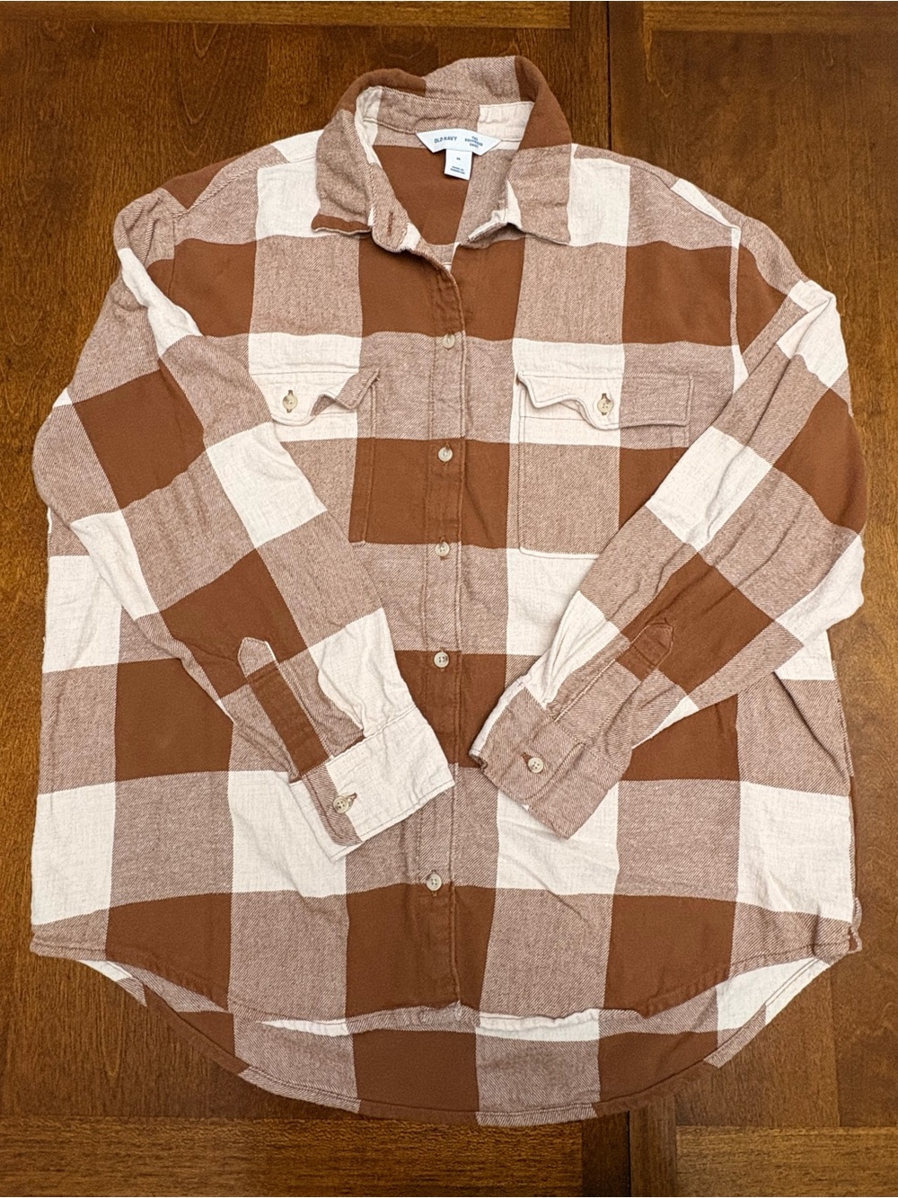 Old Navy Women’s Boyfriend Flannel / M